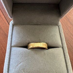 BVLGARI Tubogas 18K YG Ring